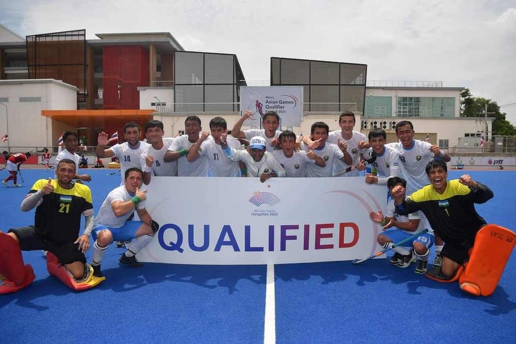 
											
											Ўзбекистонлик чим устида хоккейчилар ёзги Осиё ўйинларига йўлланма олишди
											
											