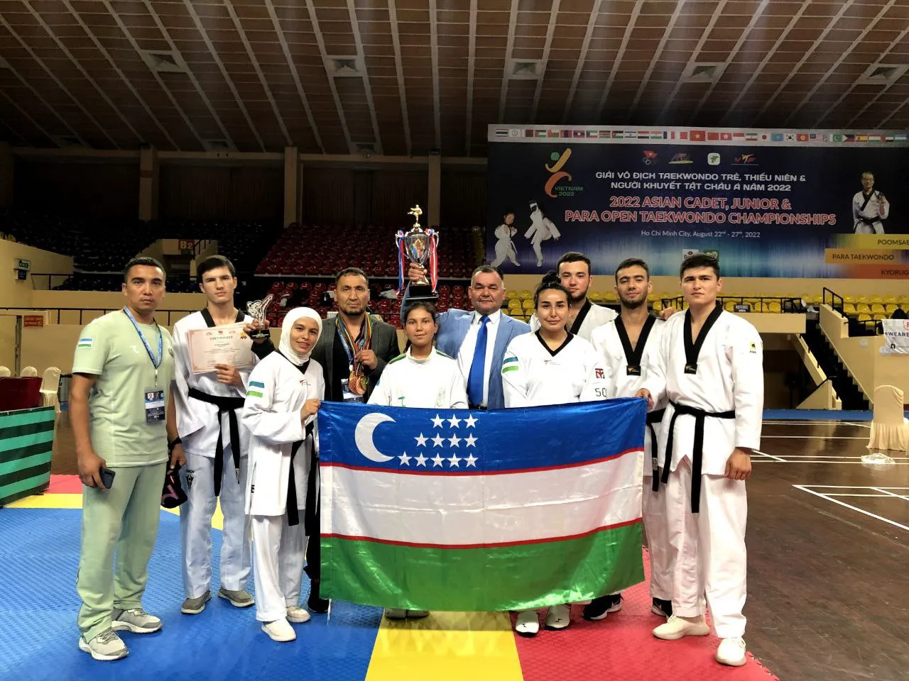 
											
											Para taekvondo: Osiyo chempionatida 2 nafar Oʻzbekiston vakili chempion boʻldi, yana 4 kishi sovrindorga aylandi
											
											
