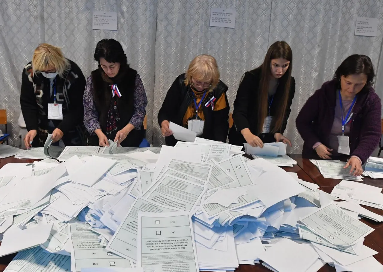 
											
											Донецк, Луганск, Запорожье ва Херсонда ўтказилган референдум натижалари маълум
											
											
