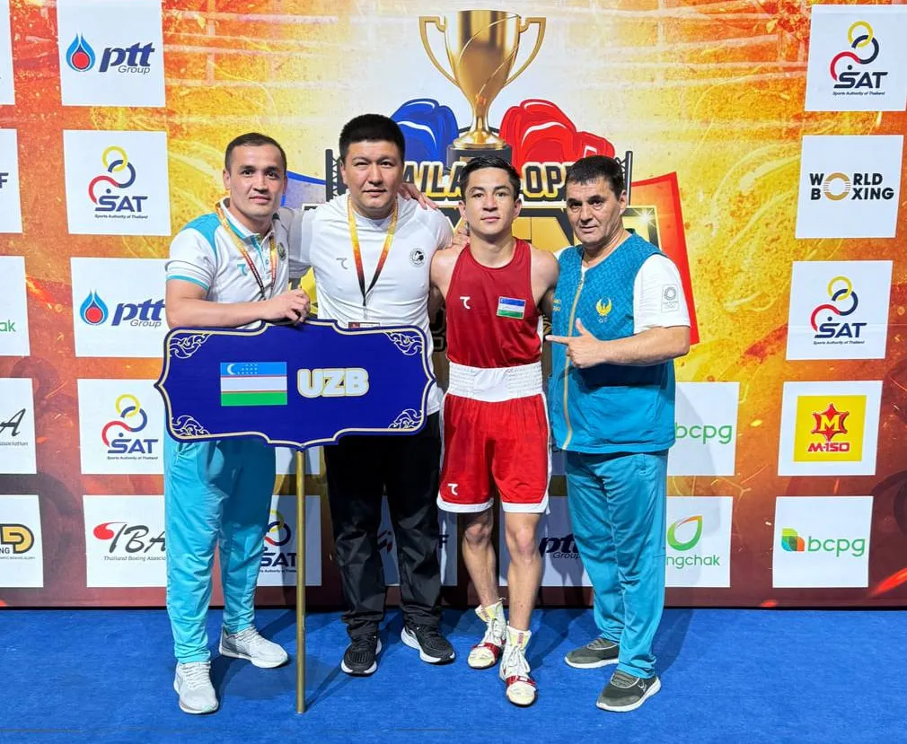 
											
											Thailand Open. O‘zbekiston erkaklar terma jamoasi umumjamoa hisobida birinchi bo‘ldi
											
											