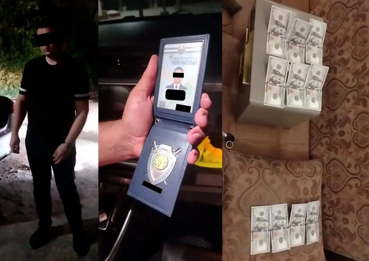 
											
											Урганч шаҳар прокуратураси терговчиси пора билан ушланди
											
											