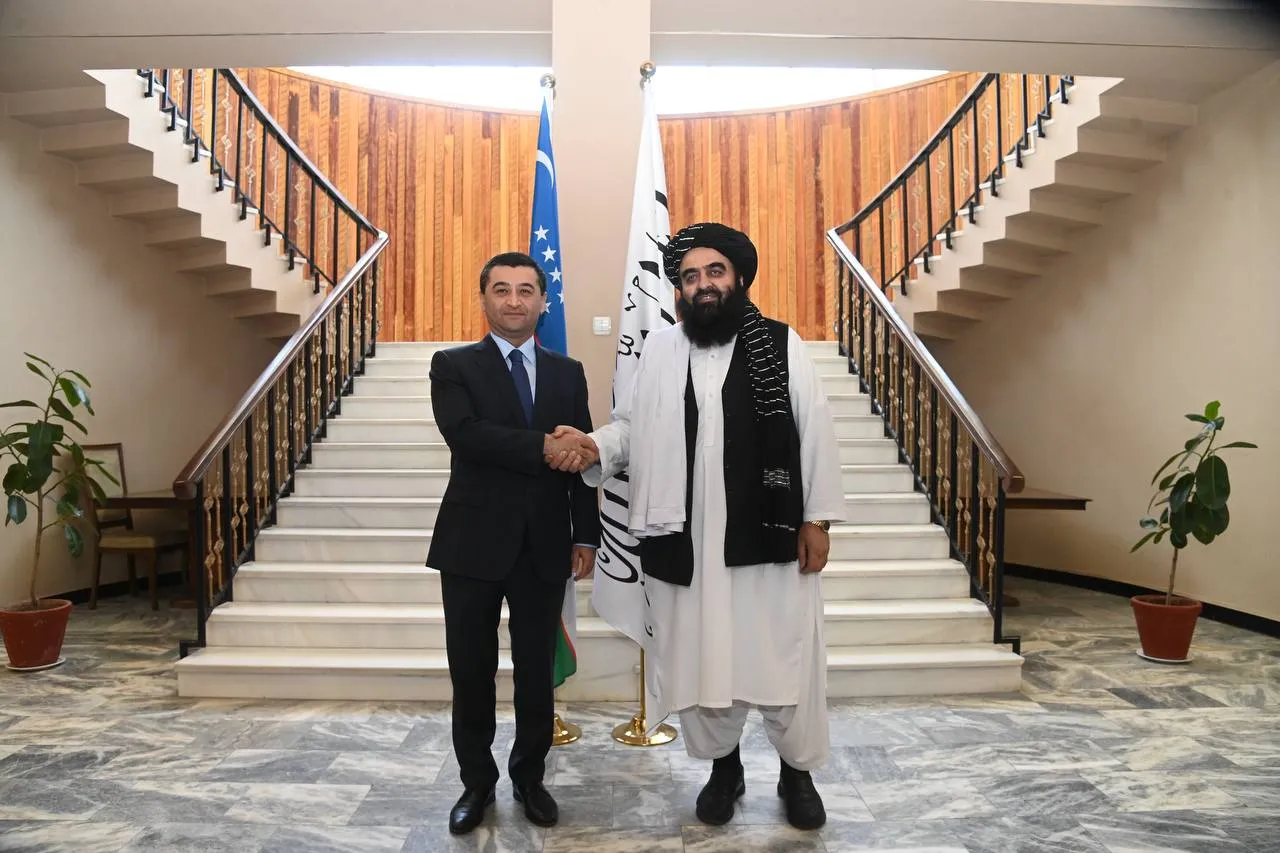 
											
											Baxtiyor Saidov Afg‘onistonning muvaqqat tashqi ishlar vaziri bilan uchrashdi
											
											