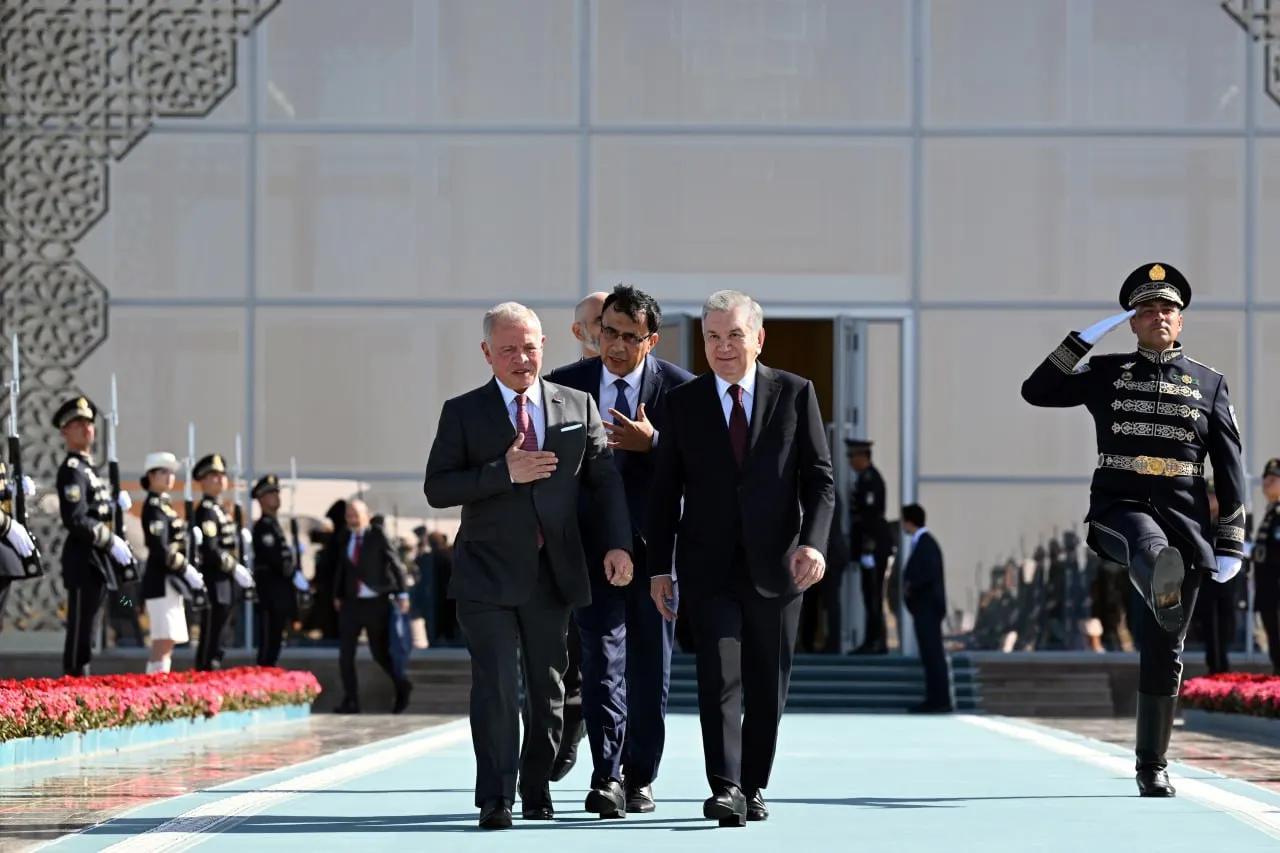 
											
											Иордания Подшоҳи Абдулла II ибн ал-Ҳусайннинг Ўзбекистонга давлат ташрифи якунланди
											
											