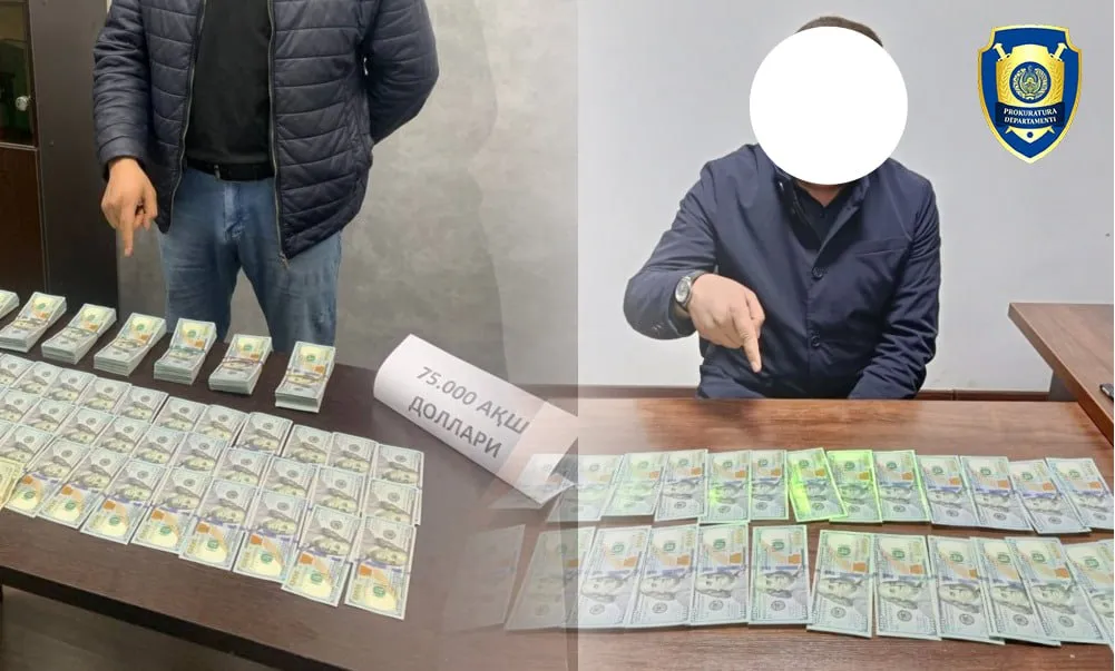 
											
											Toshkentda 75 ming dollar evaziga AQShga biznes viza rasmiylashtirib berishni va’da qilgan shaxs ushlandi
											
											