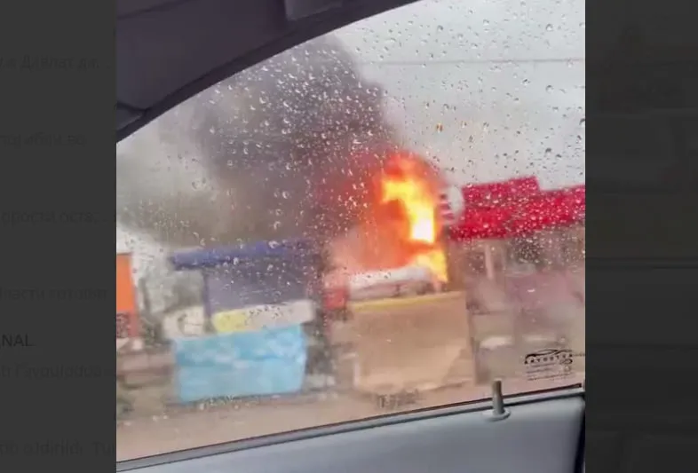 Surxondaryodagi “zapravka”da yong‘in chiqdi