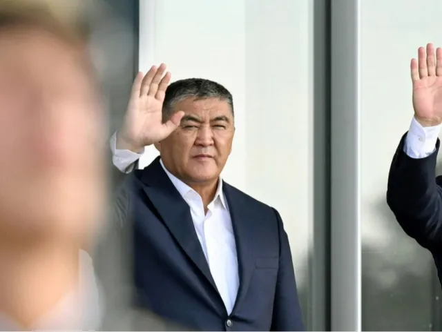 Tashiyev Qirg‘iziston futbol ittifoqi prezidenti lavozimidan voz kechdi