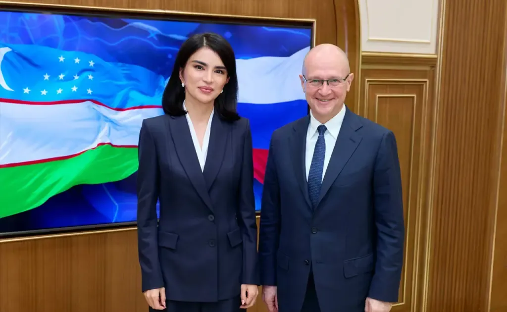Саида Мирзиёева Россия Президенти Администрацияси вакили билан учрашди