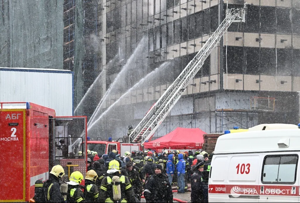 Moskvaning shimolida yirik yong‘in sodir bo‘ldi