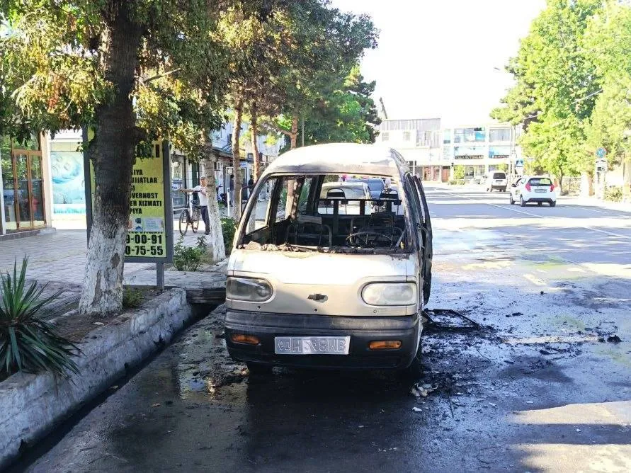 Андижонда Damas ёниб кетди
