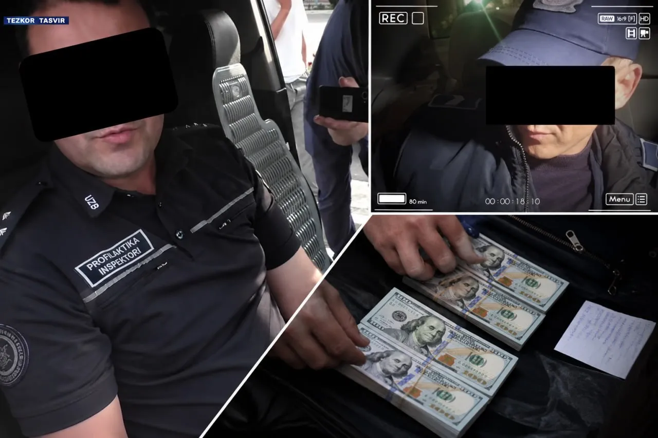 
														
														Коррупцияга оид икки ҳолат фош этилди: профилактика инспекторлари ушланди
														
														