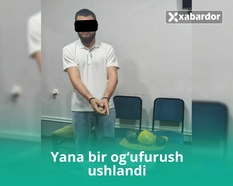 Toshkentga kirib kelayotgan 1 kg.dan ortiq giyohvandlik vositasi to‘xtatib qolindi