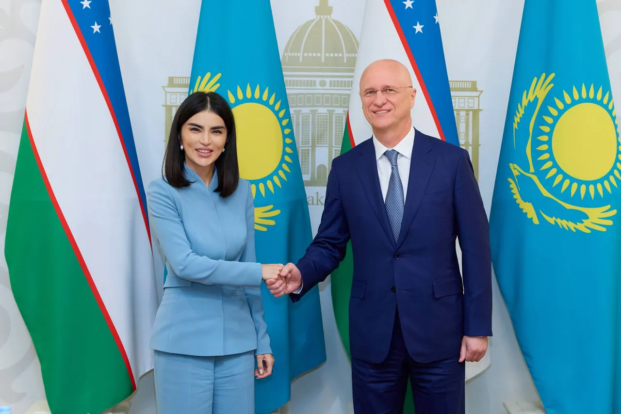 Saida Mirziyoyeva Qozog‘iston Prezidenti administratsiyasi rahbari Roman Sklyar bilan uchrashdi
