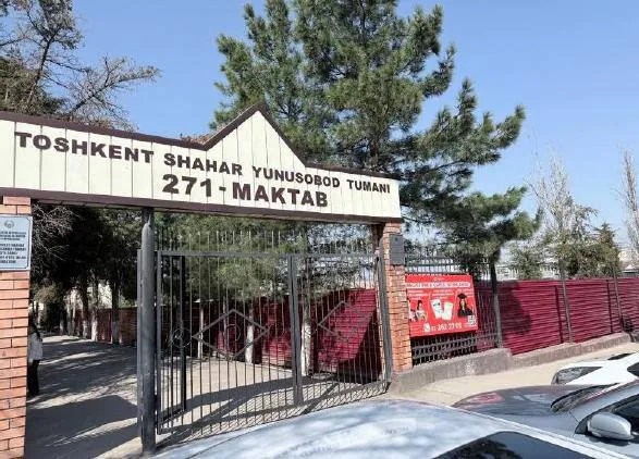 Yunusoboddagi 271-maktab hududida o‘rganish o‘tkazildi: yer maydoni avvalgi holatiga qaytarildi