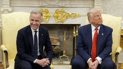 Kanada Bosh vaziri Mark Karni Donald Trampga kinoyali munosabat bildirdi