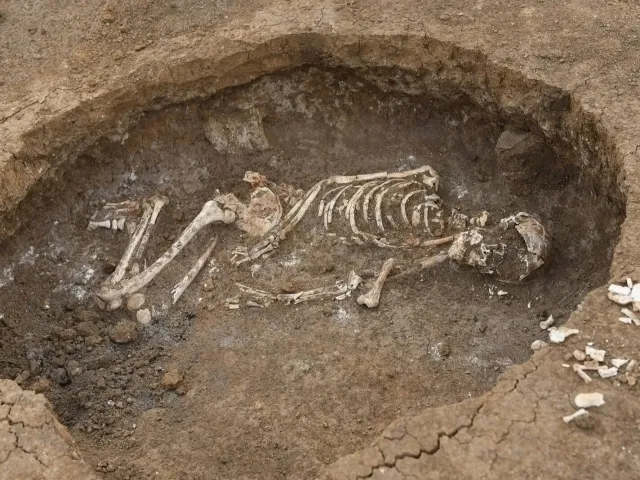 
														
														Shvetsiyada 9 ming yillik homilador ayol skeleti topildi
														
														