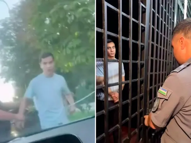
														
														Toshkentda taksi haydovchisiga kuch ishlatgan bloger qamoqqa olindi
														
														