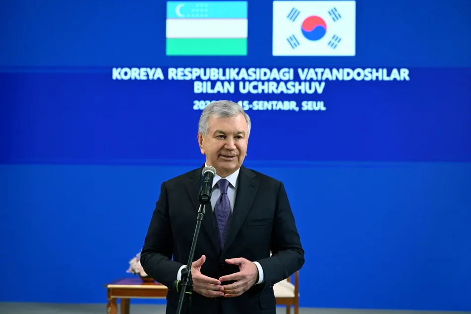 
														
														Ўзбекистон Президенти Корея Республикасидаги ватандошлар билан учрашди
														
														