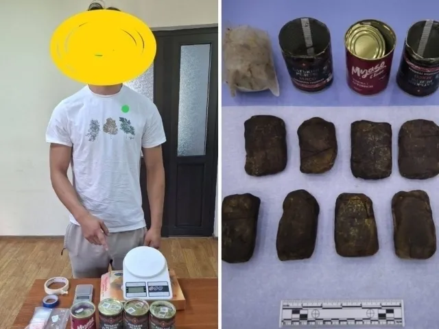 Chirchiqda 17 yoshli maktab o‘quvchisi 600 ming dollarlik gashish bilan ushlandi