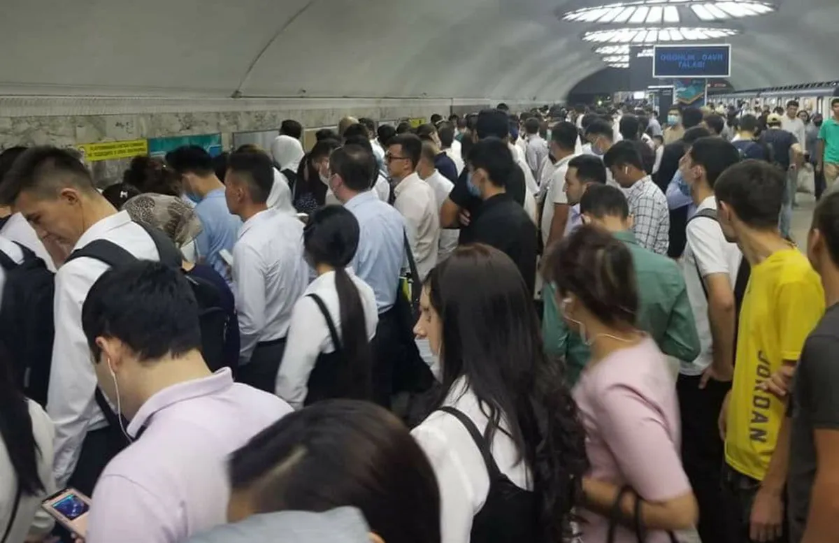 Toshkent metrosida yo‘lovchi tashish bo‘yicha yangi rekord qayd etildi