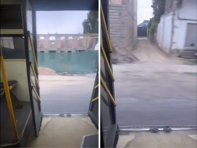 Avtobusni eshiklari ochiq holda boshqargan haydovchi jarimaga tortildi