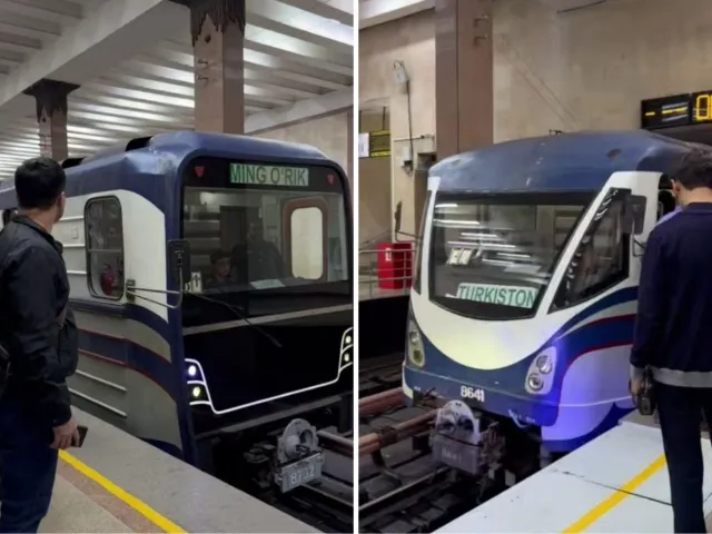 
														
														“Shahriston” bekatida metro poyezdi 6 daqiqaga to‘xtab qoldi
														
														