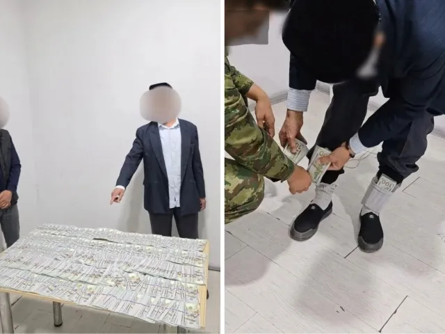 
														
														Andijonda 64 ming dollarni paypog‘iga yashirgan fuqaro ushlandi
														
														